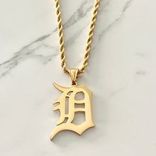 Load image into Gallery viewer, DETROIT “D” NECKLACE