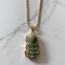 Load image into Gallery viewer, QUAN YIN NECKLACE (NATURAL STONE)