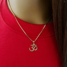 Load image into Gallery viewer, OM SYMBOL NECKLACE