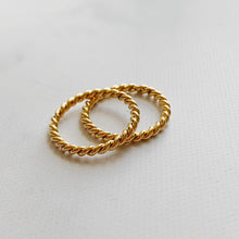 Load image into Gallery viewer, STACKABLE TWIST RING